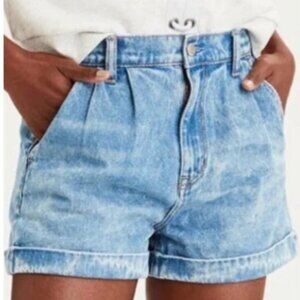American Eagle Outfitters Light Blue High Waist Shorts